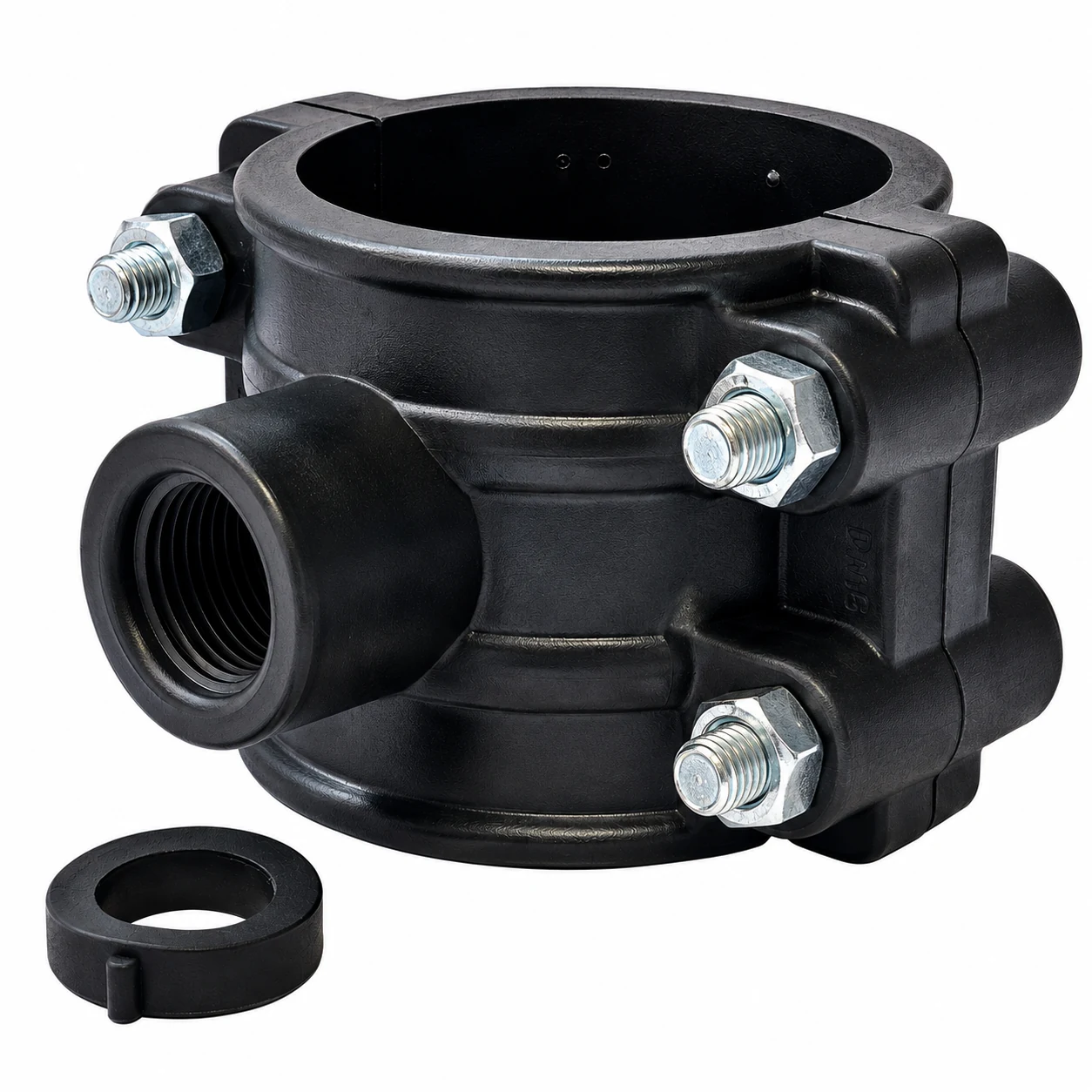 COLLARIN HDPE REFUERZO METALICO - PN16